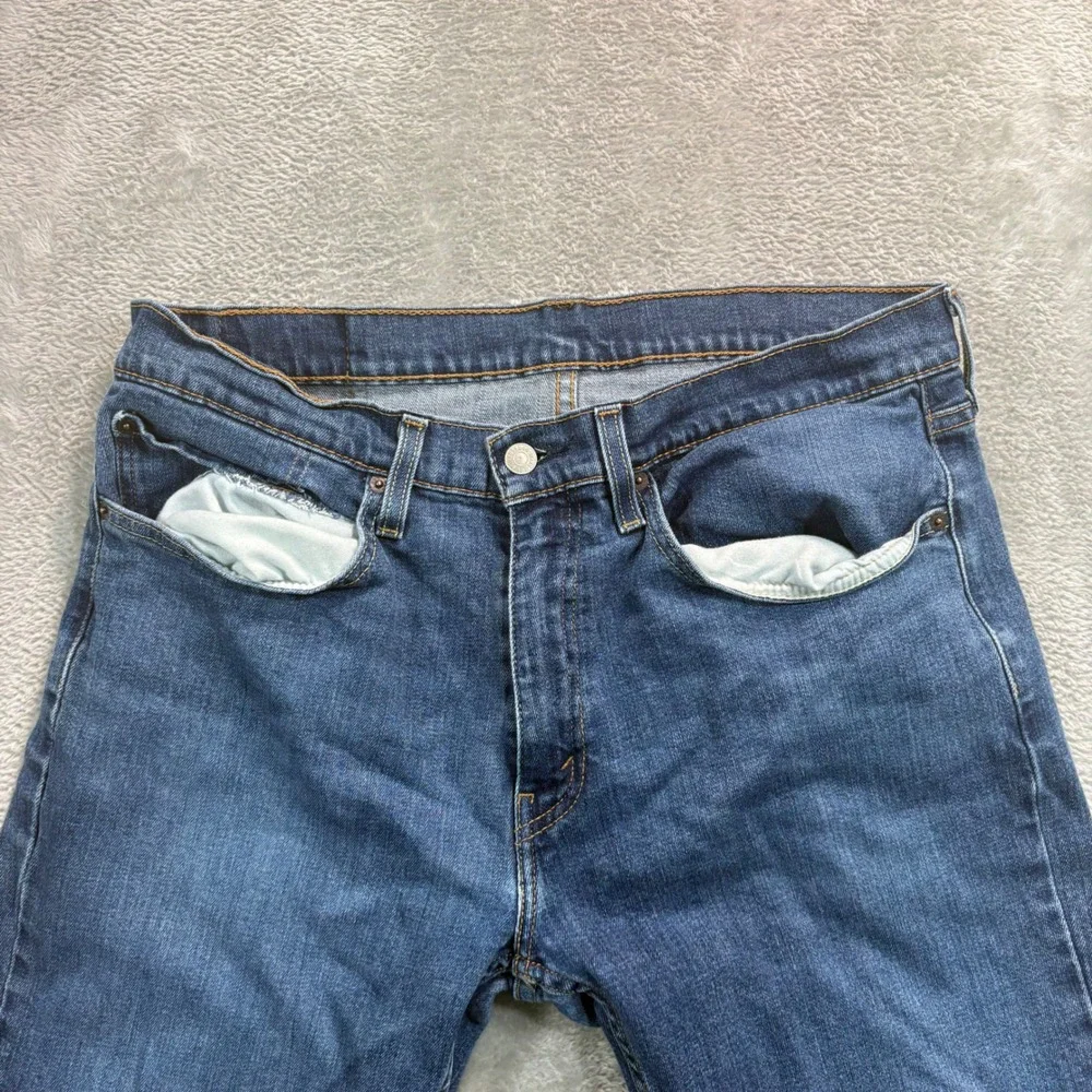 Levi's 559 Relaxed Straight Jeans Mens 34x32 Medium Wash Blue Denim Classic Fit